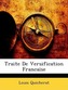 Traite De Versification Francaise