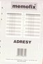 Wkład do organizera MEM/A5 Adresy ANTRA