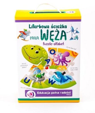 Puzzle - Literkowa Ścieżka Pana Węża
