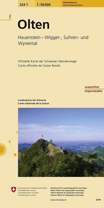 Swisstopo 1 : 50 000 Olten