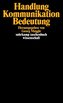 Handlung, Kommunikation, Bedeutung