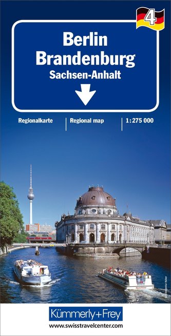 KuF Deutschland Regionalkarte 04 Berlin, Brandenburg 1 : 275 000