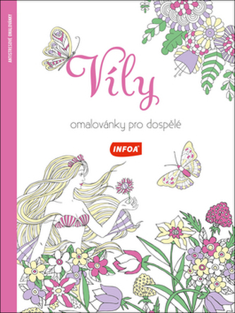 Víly - Omalovánky pro dospělé