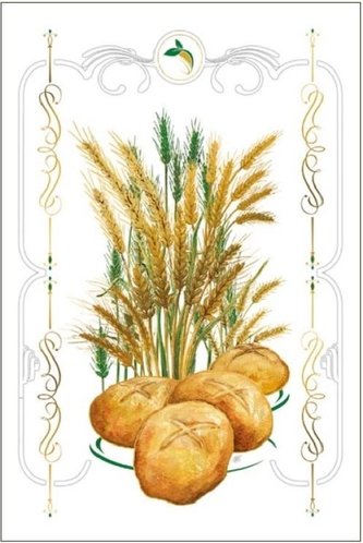 Karnet 12x18 B-BD 502 059 + koperta Zboże