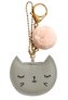 Brelok pompon Kot