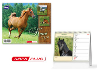 Koně mini 2018 - stolní kalendář