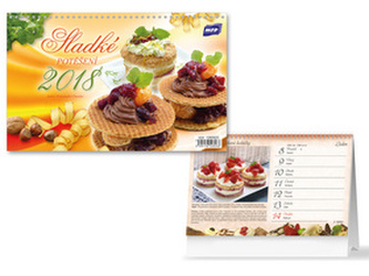 Sladké potěšení 2018 - stolní kalendář