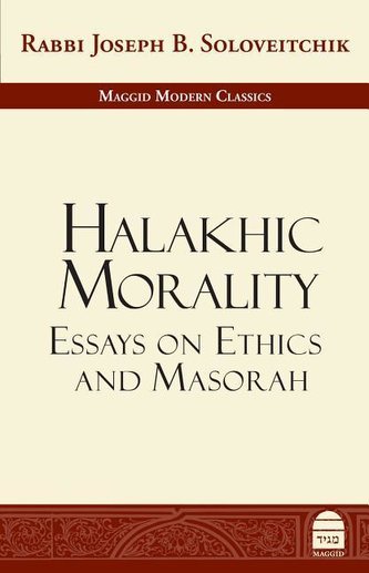 HALAKHIC MORALITY