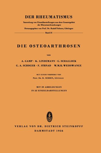 Die Osteoarthrosen