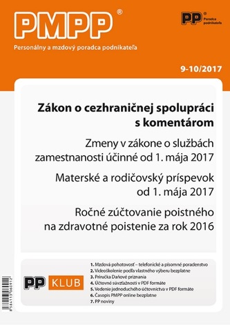 PMPP 9-10/2017 Zákon o cezhraničnej spolupráci s komentárom