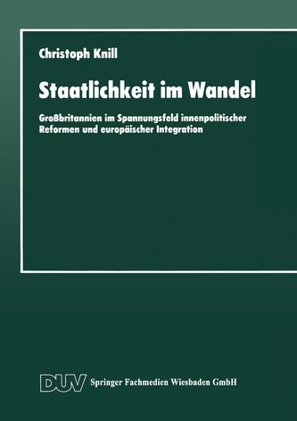 Staatlichkeit im Wandel
