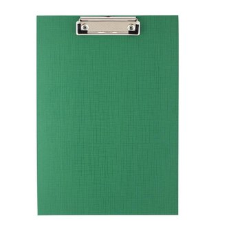 Deska A4 PVC z klipem zielona D.RECT
