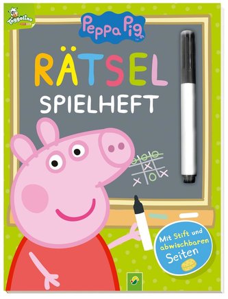 Peppa Pig -  Rätsel-Spielheft
