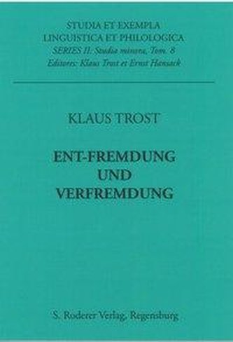Ent-fremdung und Verfremdung