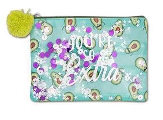 Kosmetyczka Avocado zielona STnux