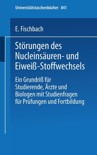 Störungen des Nucleinsäuren- und Eiweiß-Stoffwechsels