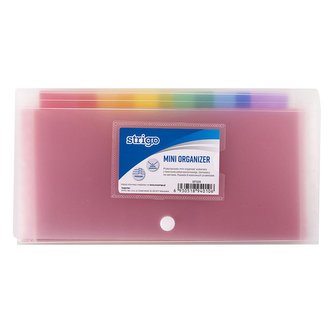 Organizer mini PP DL transparentny STRIGO