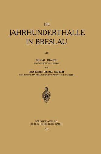 Die Jahrhunderthalle in Breslau