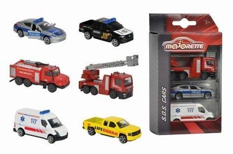 Pojazdy SOS zestaw 3 sztuki