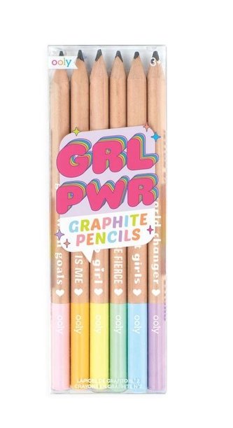 Ołówki Grl pwr 6szt