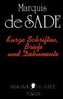 Kurze Schriften, Briefe und Dokumente