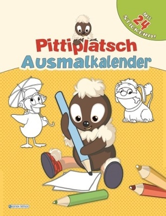 Ausmalkalender Pittiplatsch