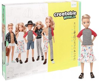 Barbie Zestaw Creatable world GGT67