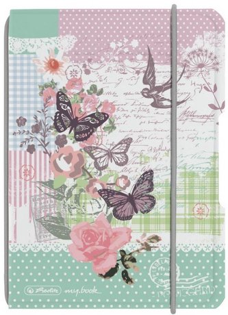 Notatnik A6/40K kratka My.BookF Ladylike Bu