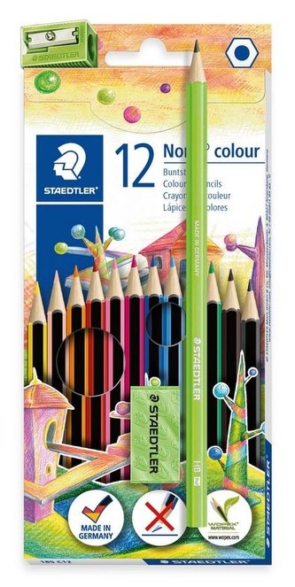 Kredki Noris Club 12 kolorów + ołówek + gumka