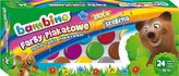 Farby plakatowe 24 kolory 10ml BAMBINO