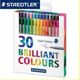Cienkopis Triplus 0,33mm 30 kolorów STAEDTLER