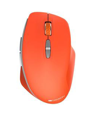 Myš bezdrátová CANYON MW-21R RED