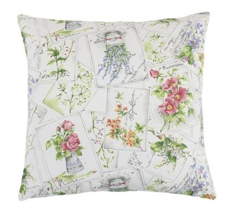 Povláček EMA - květinová pohlednice - 45x45 cm