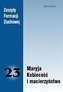 Zeszyty Formacji Duchowej nr 23 Maryja...