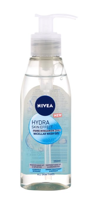 Nivea Hydra Skin Effect Čisticí gel Micellar 150 ml pro ženy