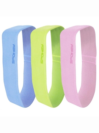 Spokey - EMRA Sada fitness bavlněných gum, 3 ks