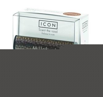 Millefiori Milano Icon Sandalo Bergamotto / vůně do auta Metal Shades - tmavě zlatá