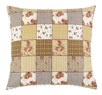 Povláček ADÉLA - růžička s kostičkou - 40x40 cm