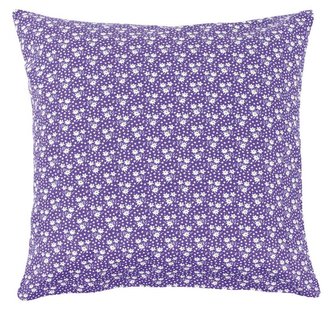 Povláček ADÉLA - fialová kytička - 40x40 cm