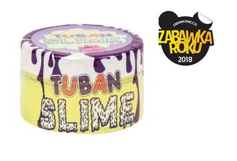 Slime brokat neon żółty 0,2kg TUBAN