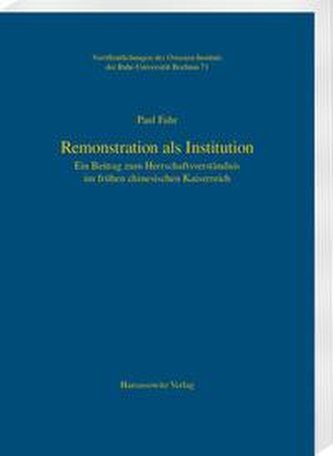 Remonstration als Institution