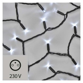 Profi LED spojovací řetěz problikávající 10m, s./s. bílá