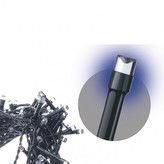 Spojovací Standard LED vánoční řetěz, 10m, modrá