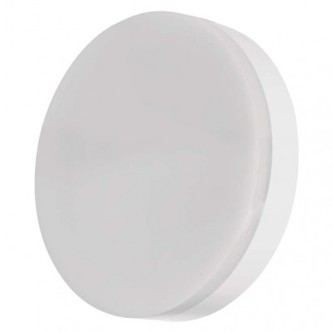 LED přisazené svítidlo, kruhové bílé 24W teplá b., IP44