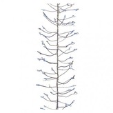 LED vánoční nano řetěz – ježek, 2,4m, modrá, časovač