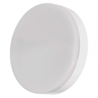 LED přisazené svítidlo, kruhové bílé 15W teplá b., IP44