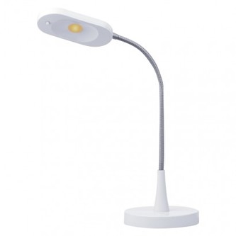 LED stolní lampa HT6105, bílá