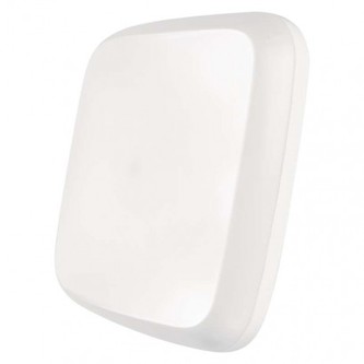 LED přisazené svítidlo Dori, čtvercové bílé 18W tepl.b.,IP54