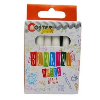 Kreda biała 12 sztuk NOSTER