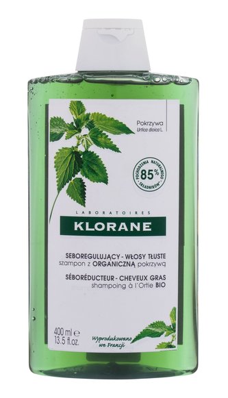 Klorane Nettle Šampon Oil Control 400 ml pro ženy